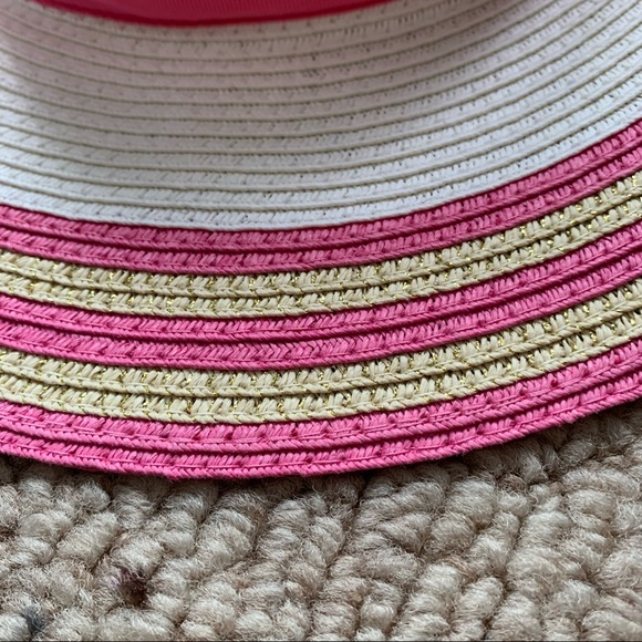 Gymboree Kid Girl Large Brim Straw Hat 🌸 Size Large (8 years and up) - Picture 3 of 10